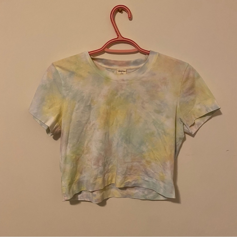 Wilfred Free Tie Dye Cropped Shirt XS